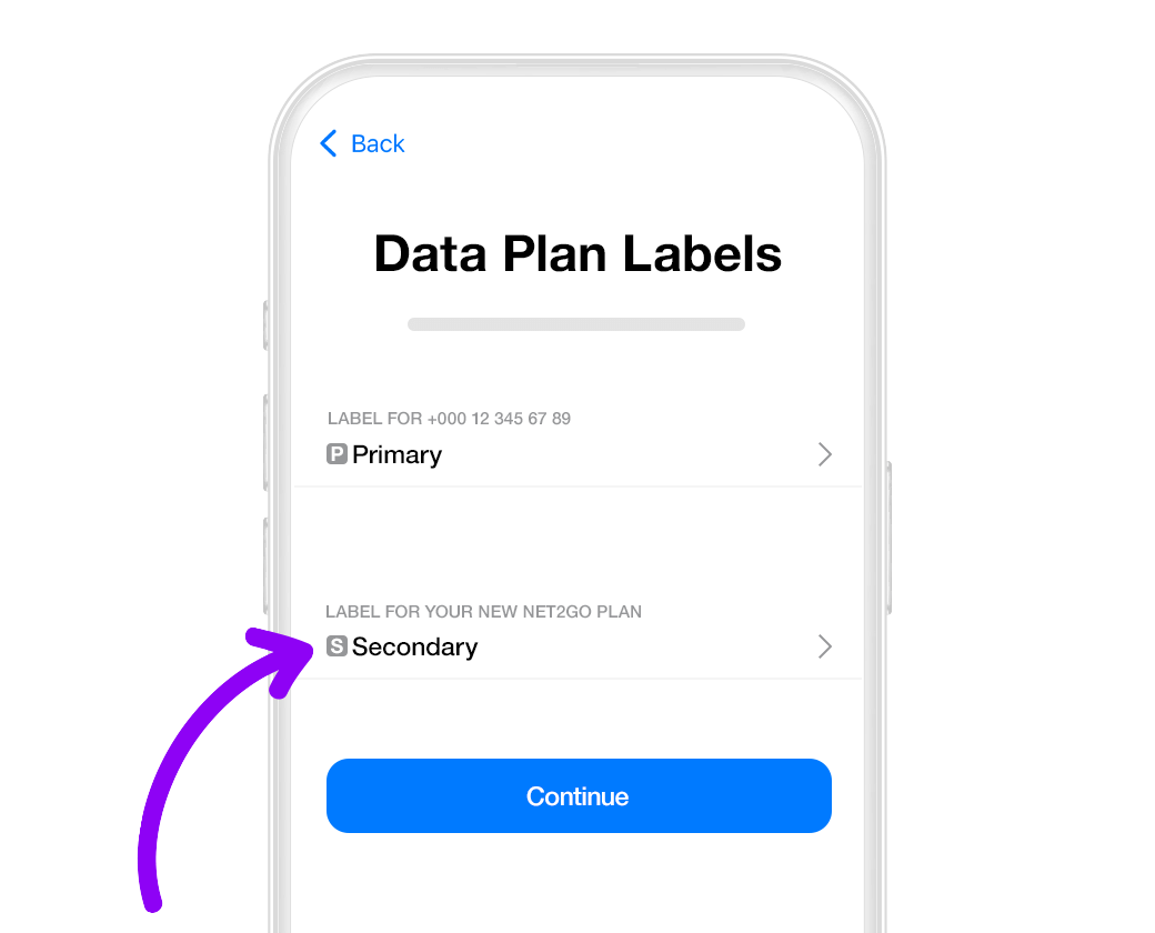 Give your data plan a name